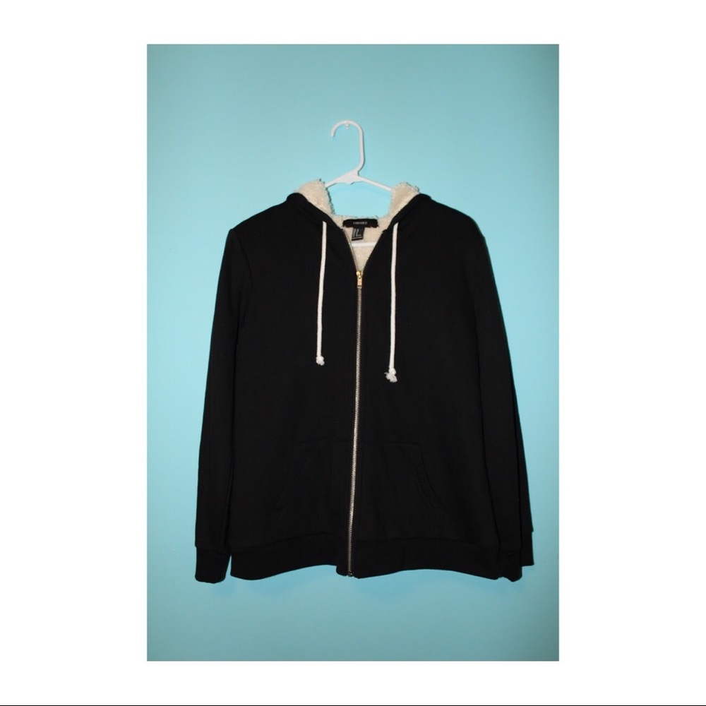 Forever 21 Zip Sweatshirt